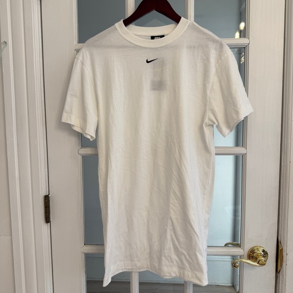 Nike Dresses & Skirts - NIKE Women's White Short Sleeve Sportswear Essential T-Shirt Dress Size S NEW